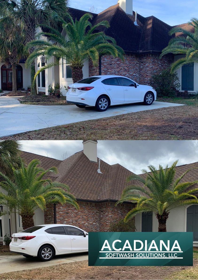 Residential Roofs Before and After